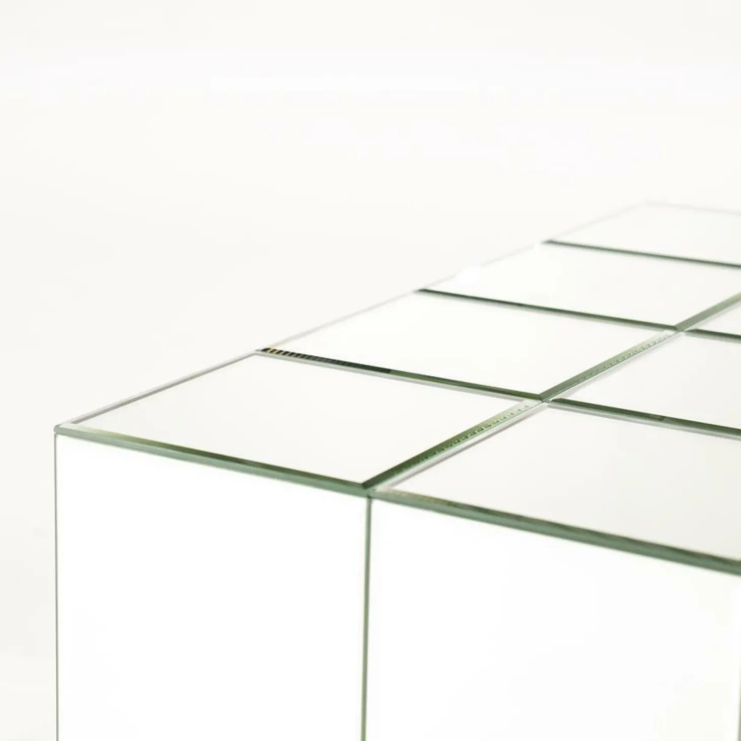 Salontafel Flectron Glas 60 x 60cm - Loft24.nl