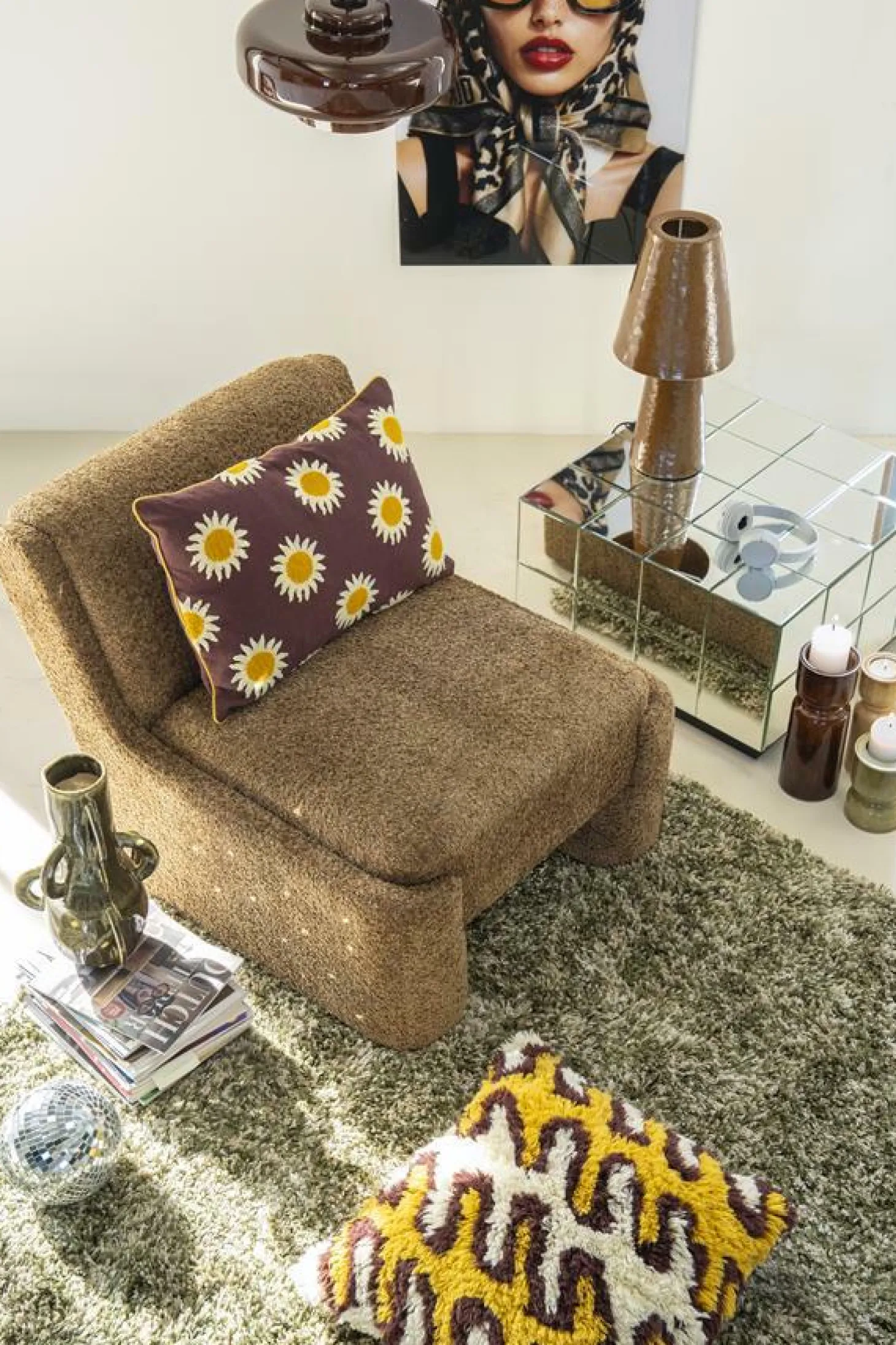 Salontafel Flectron Glas 60 x 60cm - Loft24.nl