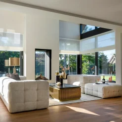 Salontafel Ironville 140 x 80 cm Marmer - Goud - Loft24.nl