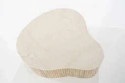 Salontafel Kira Medium Mangohout en Marmer - Loft24.nl