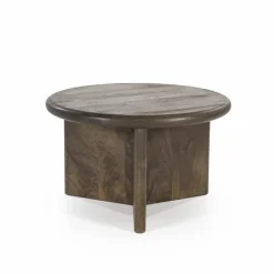 Salontafel Leoti Mangohout - Bruin 60cm - Loft24.nl