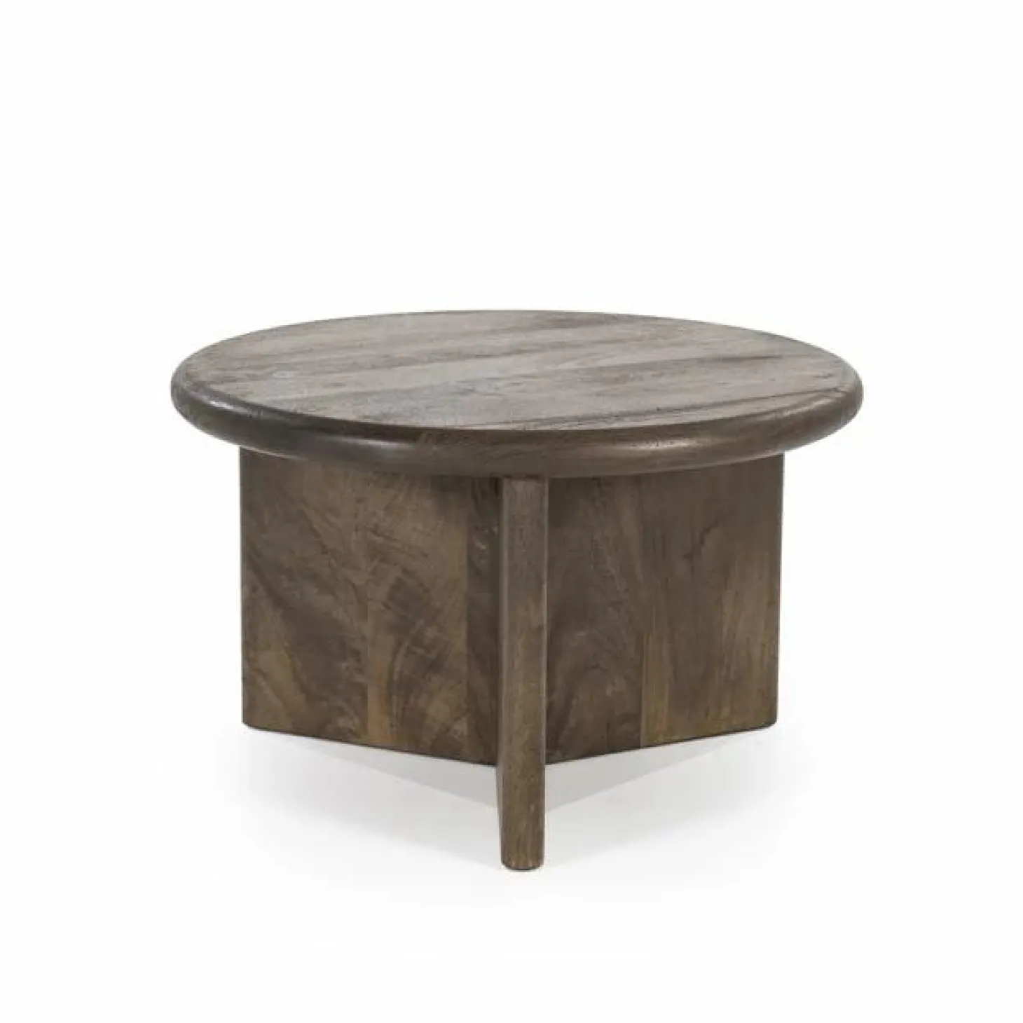 Salontafel Leoti Mangohout - Bruin 60cm - Loft24.nl