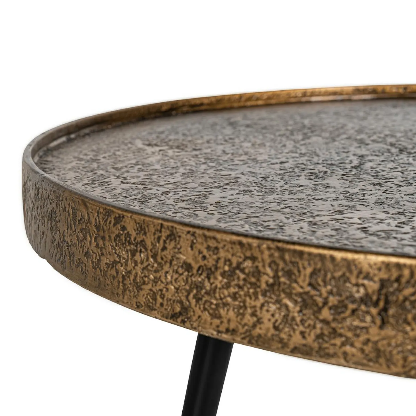 Salontafel Luton Set van 3 stuks - Goud - Loft24.nl