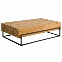 Salontafel Massa Teak 135 x 87 cm - Loft24.nl
