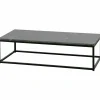 Salontafel Mellow Marmer 120 x 60cm Zwart - Loft24.nl