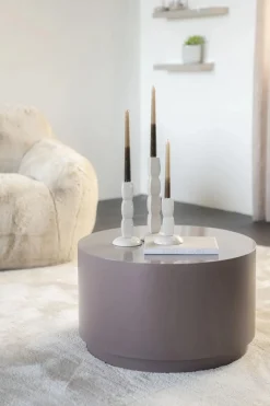 Salontafel Mesita 60cm - Donker Taupe - Loft24.nl