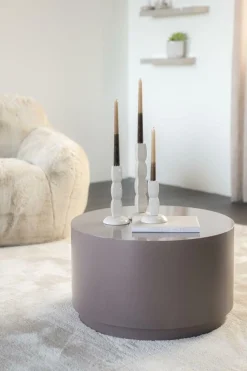 Salontafel Mesita 60cm - Donker Taupe - Loft24.nl