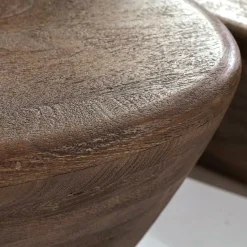 Salontafel Mila Mangohout Bruin – 70x53cm - Loft24.nl