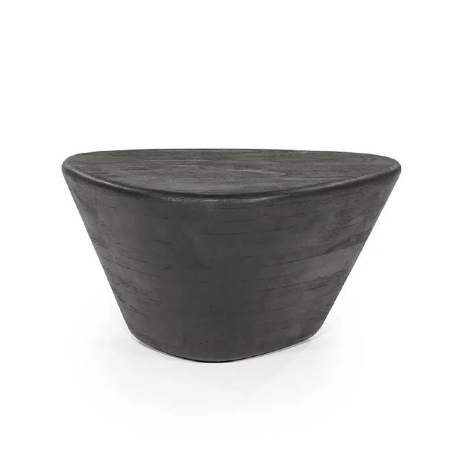 Salontafel Mila Mangohout Zwart - 70x53cm - Loft24.nl