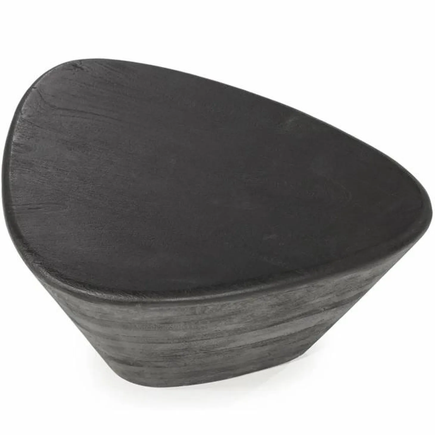 Salontafel Mila Mangohout Zwart - 70x53cm - Loft24.nl