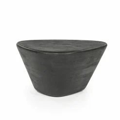 Salontafel Mila Mangohout Zwart - 70x53cm - Loft24.nl