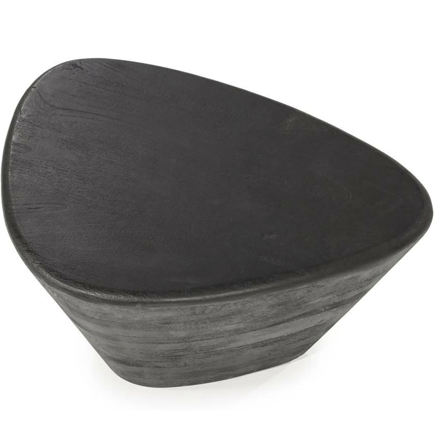 Salontafel Mila Mangohout Zwart - 70x53cm - Loft24.nl