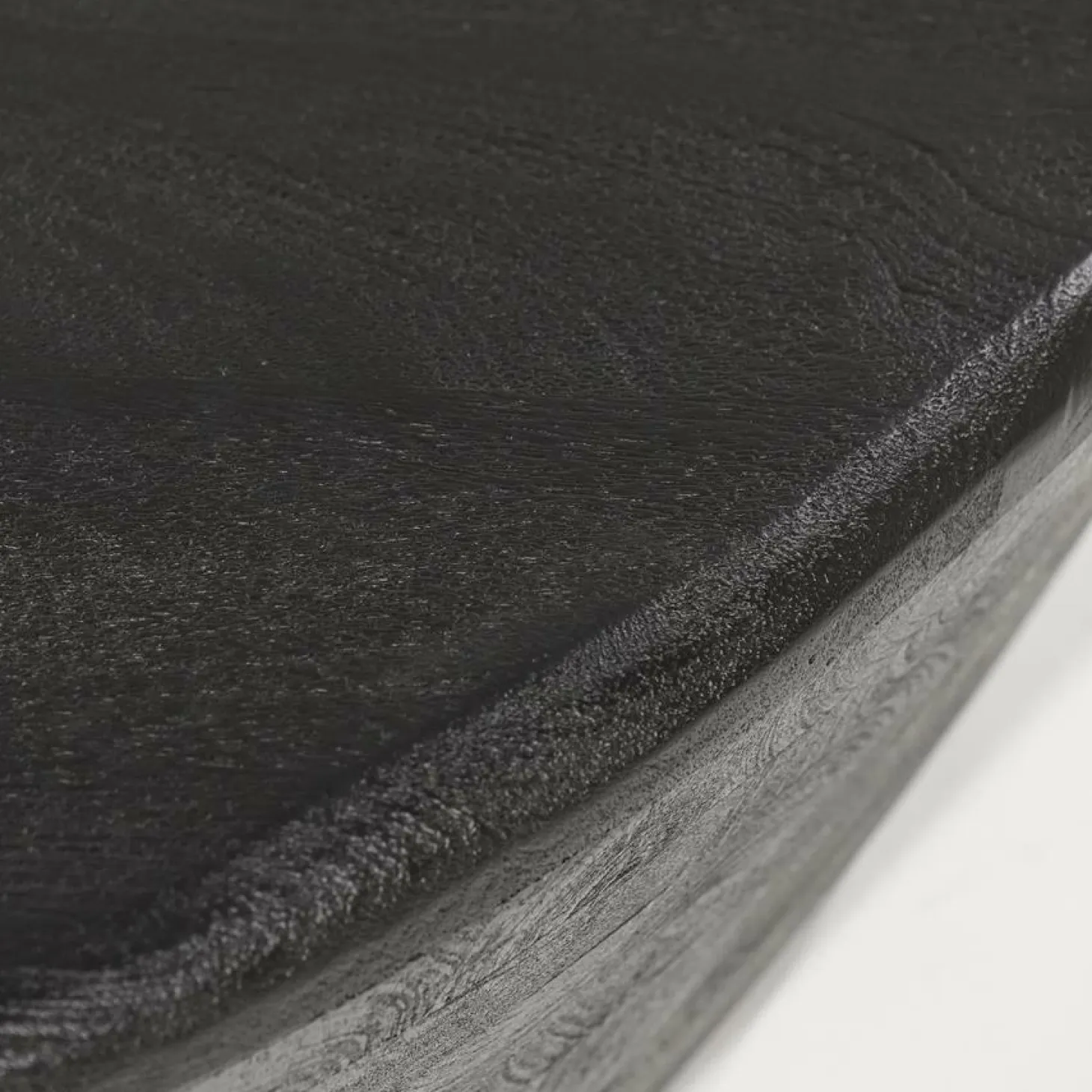 Salontafel Mila Mangohout Zwart - 70x53cm - Loft24.nl