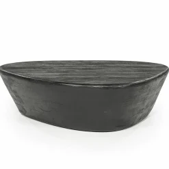 Salontafel Mila Mangohout Zwart - 100x78cm - Loft24.nl