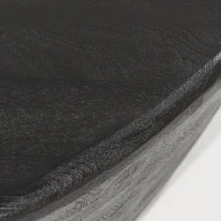 Salontafel Mila Mangohout Zwart - 100x78cm - Loft24.nl