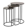 Salontafel Nolan Set van 3 stuks - Champagne Gold - Loft24.nl