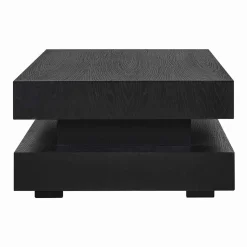 Salontafel Oakura 150 x 80 cm - Zwart - Loft24.nl