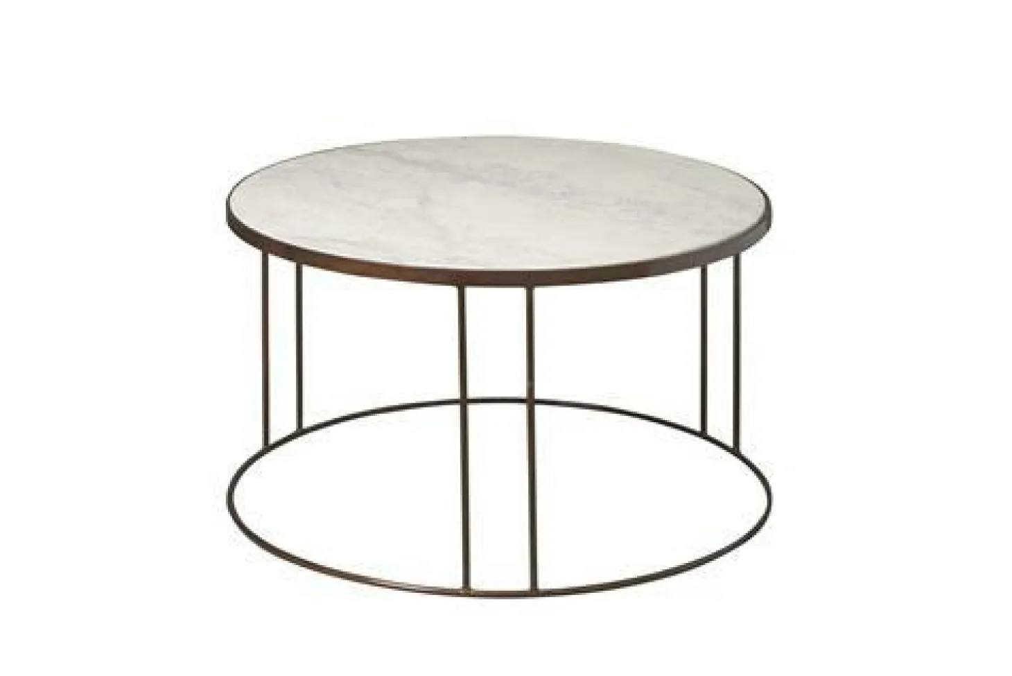 Salontafel Renew Iron Marmer - 81 cm - Loft24.nl