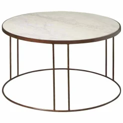 Salontafel Renew Iron Marmer - 81 cm - Loft24.nl