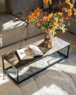 Salontafel Rico Marmer 120 x 45cm - Loft24.nl