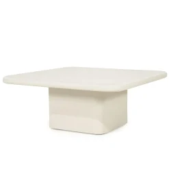 Salontafel Siminto 60 x 60cm Beige - Loft24.nl