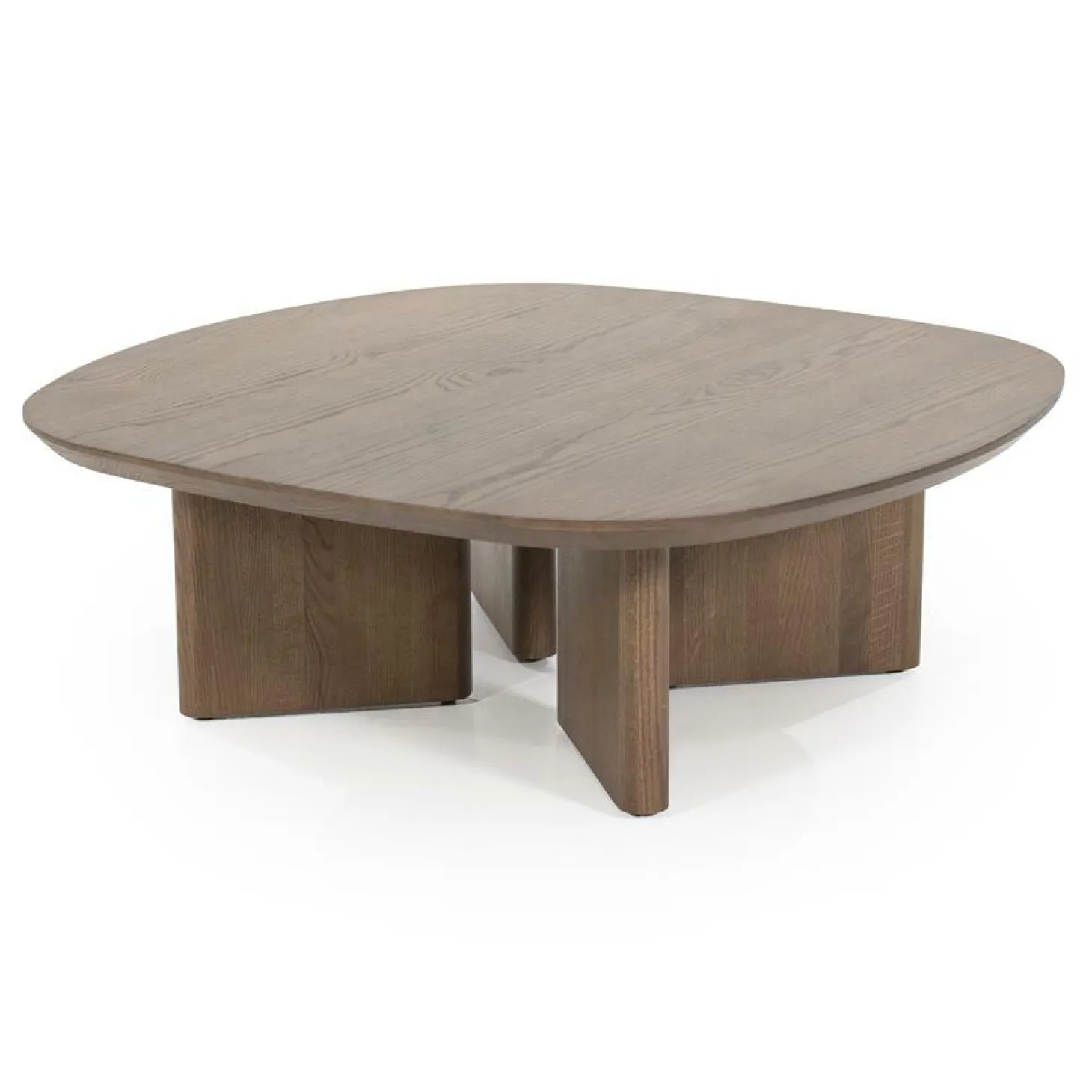 Salontafel Stef 80 x 80 cm - Bruin - Loft24.nl