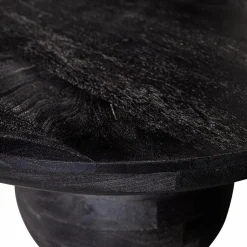 Salontafel Steppe Mangohout 110 x 72cm zwart - Loft24.nl