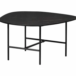 Salontafel Vajen Marmerlook 70x70 cm - Loft24.nl