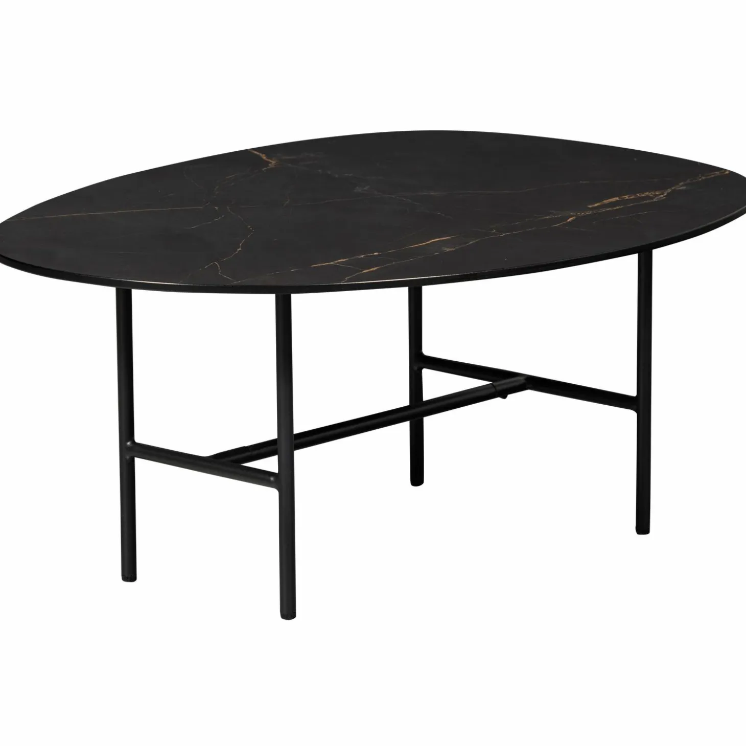 Salontafel Vajen Marmerlook 80x60 cm - Loft24.nl