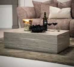 Salontafel Vince Marmer 97 x 56 cm - Loft24.nl