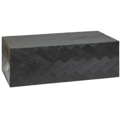 Salontafel Ziano Zwart 100 x 52 cm - Loft24.nl