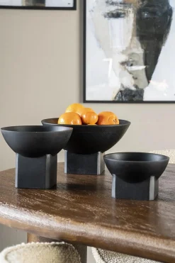 Schaal Bora klein - Zwart - Loft24.nl