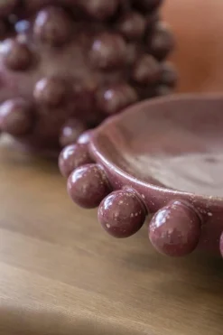 Schaal Viro 35cm - Burgundy - Loft24.nl