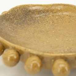 Schaal Viro 35cm - Mosterdgeel - Loft24.nl