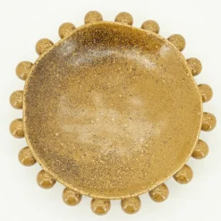 Schaal Viro 35cm - Mosterdgeel - Loft24.nl