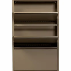Schoenenkast Sabine 3-laags, 103 x 66cm, kleur Zand - Loft24.nl
