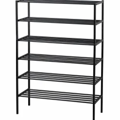 Schoenenrek Ferro Stapel van 3 stuks kleur Zwart - Loft24.nl