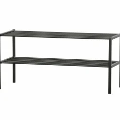 Schoenenrek Ferro Stapel van 3 stuks - Zwart - Loft24.nl