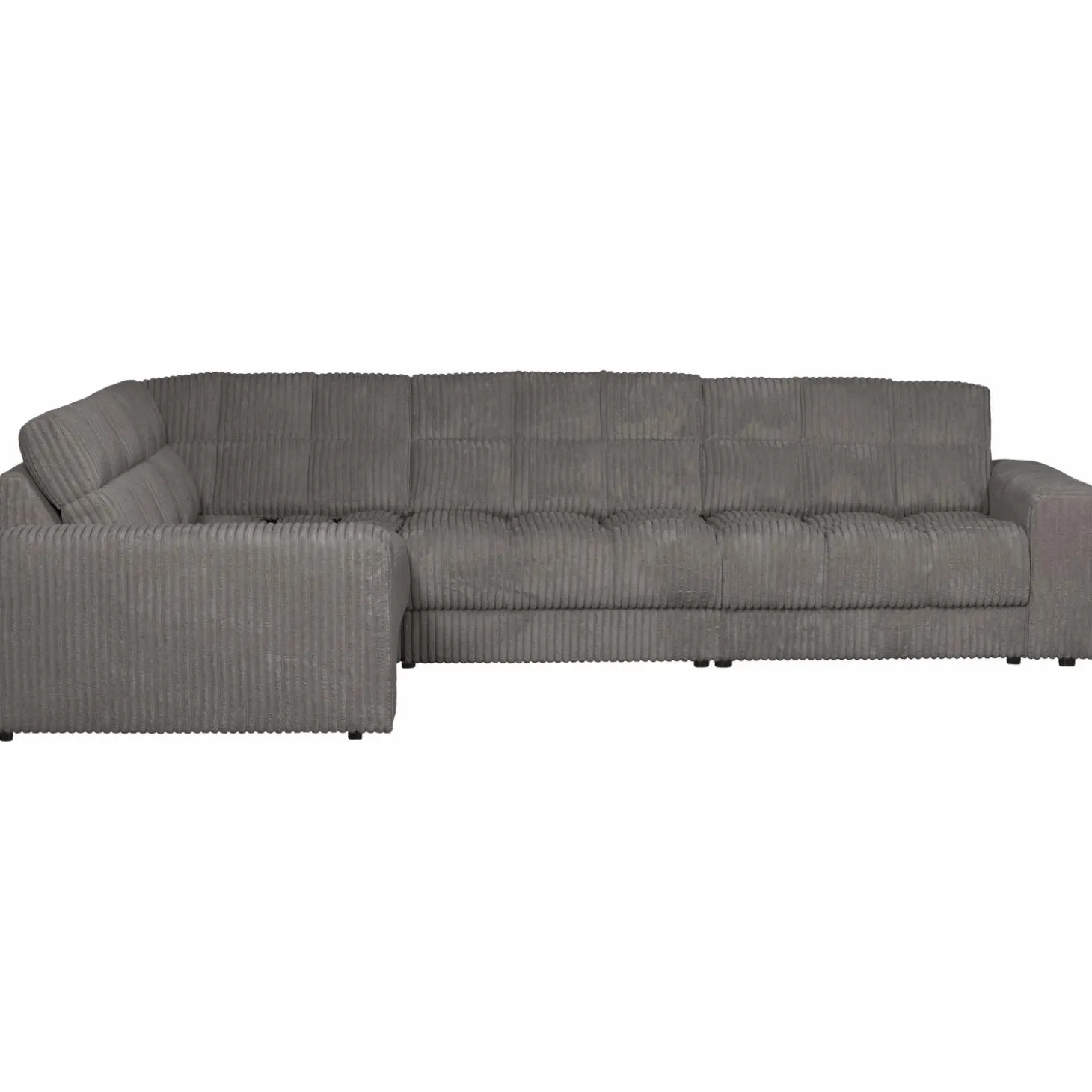 Second date hoekbank links grove ribstof terrazzo - Loft24.nl