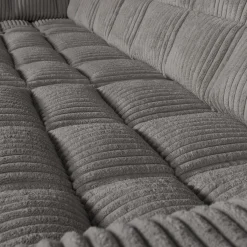 Second date hoekbank links grove ribstof terrazzo - Loft24.nl