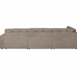 Second date hoekbank links grove ribstof mud - Loft24.nl