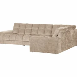 Second date hoekbank rechts vintage nougat - Loft24.nl