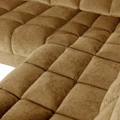 Second date hoekbank rechts vintage goud - Loft24.nl