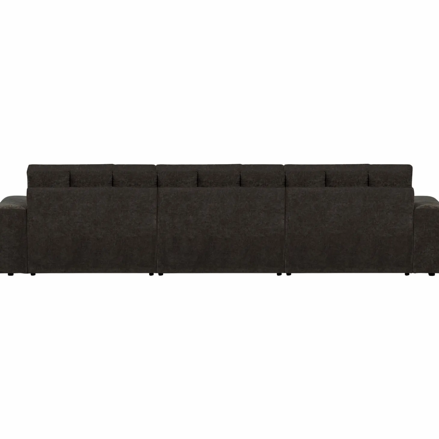 Second date Loungebank links vintage antraciet - Loft24.nl