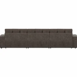 Second date Loungebank rechts vintage warm grijs - Loft24.nl