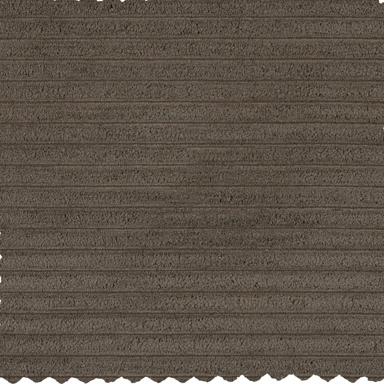 Second Date loveseat Grove ribstof 136 x 101 cm - Mud - Loft24.nl