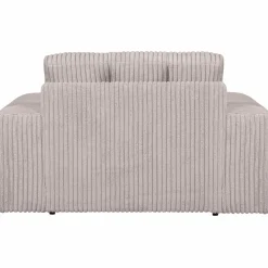 Second Date loveseat Grove ribstof 136 x 101 cm - Naturel - Loft24.nl