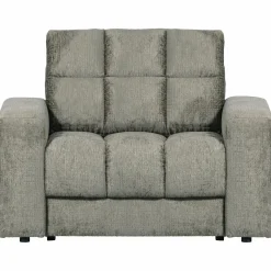 Second Date loveseat structure velvet 103 x 99 cm - Frost - Loft24.nl