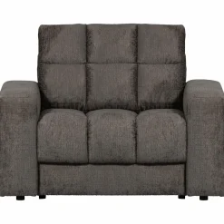 Second Date loveseat structure velvet 103 x 99 cm - Mountain - Loft24.nl