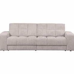 Second date 2-zits bank grove ribstof naturel - Loft24.nl